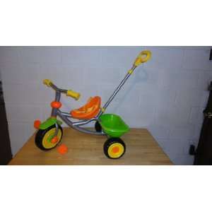  Full Metal Frame Childrens Trike, Two Tone Color   Green 