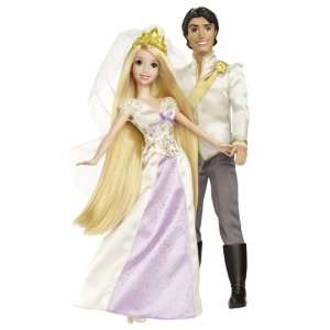   Disney Princess Rapunzel and Flynn Wedding Doll Gift Set Toys & Games