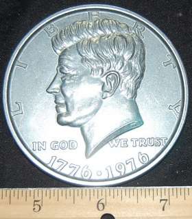 1776   1976 John F Kennedy Half Dollar US Commemorative Large Medal 