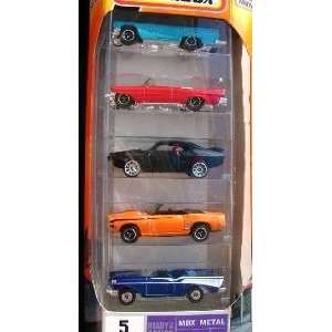  Matchbox Ready for Action Mbx Metal US Classic Cars 5 Pack 