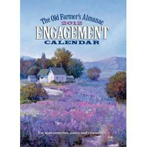  Old Farmers Almanac 2012 Hardcover Engagement Calendar 