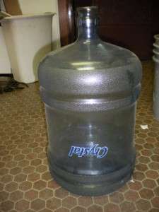 Used Plastic 5 Gallon Water Cooler Jug Bottle Container In good shape 
