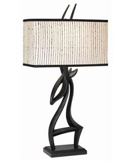National Geographic African Gazelle Table Lamp   Lighting & Lamps 