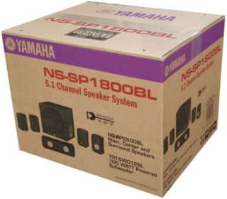 NS SP1800 YAMAHA 5.1 CHANNEL SPEAKER SYSTEM NSSP1800  