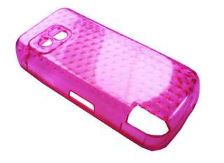HOT PINK HYDRO SILICONE GEL CASE COVER FOR NOKIA 5800  