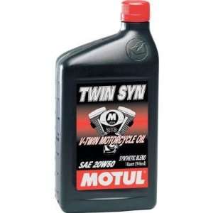  Twin Syn Synthetic Blend Motor Oil   20W50   1 Quart 