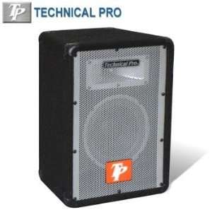  TECHNICAL PRO 2581 8 INCH 2 WAY CARPETED SPEAKER