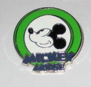 Oh Mickey Mouse Circle Mystery Pouch Disney Pin Green  