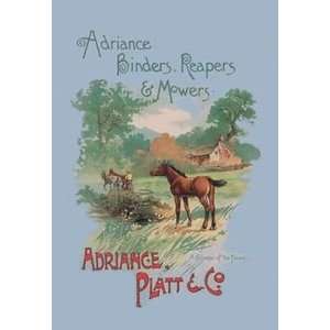  Adriance Binders, Reapers and Mowers   Paper Poster (18.75 x 