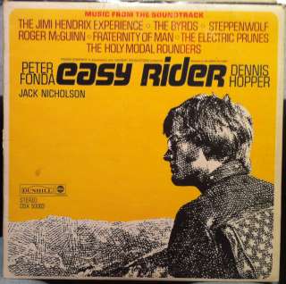   easy rider LP VG  DSX 50063 Vinyl 1969 Record Psych Acid Rock  