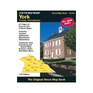 com ADC The Map People 309293 York County, Pennsylvania Street Atlas 