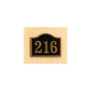 Cast Decorative Address Sign   R630
