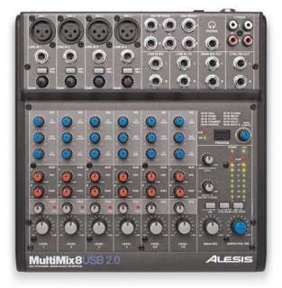 Alesis MultiMix 8 USB 2.0 Mixer