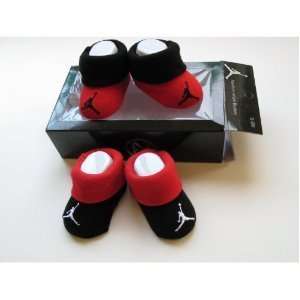  Nike Air Jordan Newborn Infant Baby Booties Socks Red and 