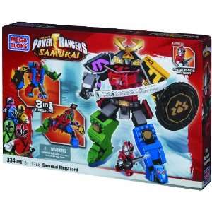  Mega Bloks Power Ranger Samurai MegaZord Toys & Games