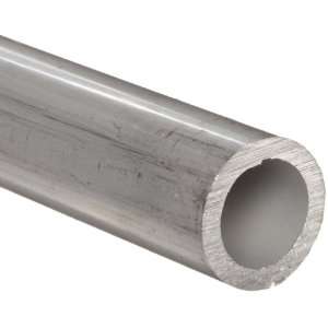 Aluminum 2024 T3 Seamless Round Tubing, WW T 700/3, 3/8 OD, 0.185 ID 