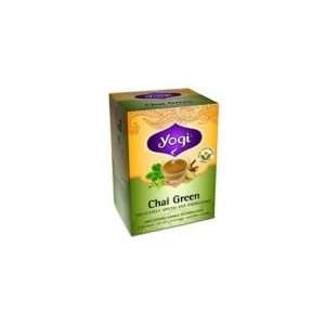 Yogi Green Chai Tea ( 6x16 BAG)  Grocery & Gourmet Food