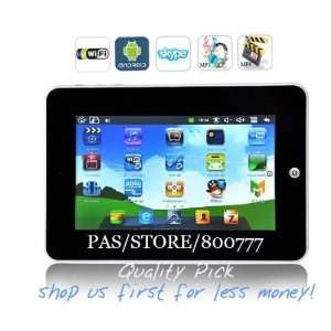  7 inch Wi Fi Tablet PC Android w/ App Camera