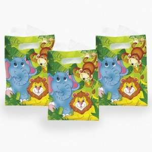 8 Zoo Animal Treat Bags   Party Favor & Goody Bags & Paper 