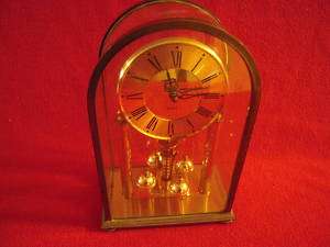 Vintage Howard Miller Quartz Mantel Clock W/Germany 993  