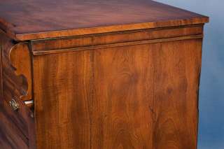 Antique Victorian Period Mahogany Scottish Chest of Drawers Dresser 