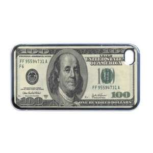 100 Dollars Bills Apple iPhone 4 Hard Case Cover Rare  