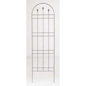   Products import 89634 Arch Finials Trellis   Black