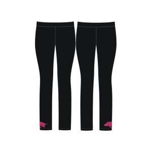  Arkansas Razorbacks Ladies Black Leggings / Pants (X 