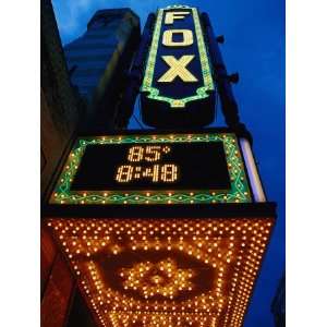  Fox Theater Entrance and Marquee, Atlanta, GA Stretched 