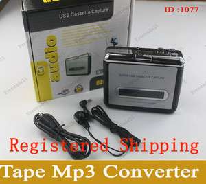 USB Cassette Tape Audio Convert to Digital  CD Converter Player 