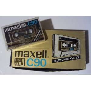  C90 Hi Level Bias Blank Audio Cassette Tape (12 Pack) 