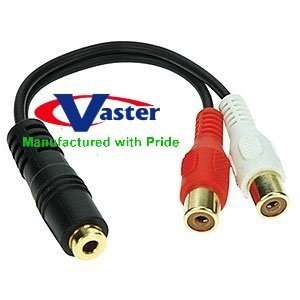  3 Pcs / Pack, Stereo Splitter Audio Video Cable (Stereo 