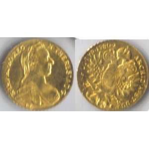   Theresia authentic GOLD COIN from Austria MS Grade 