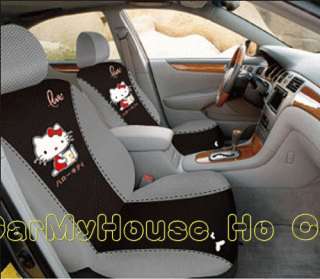 Hello Kitty Thick Car Seat Cover Set 10 pcs KT02  