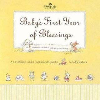 Babys First Year of Blessings 2012 Wall Calendar ( Unbound )