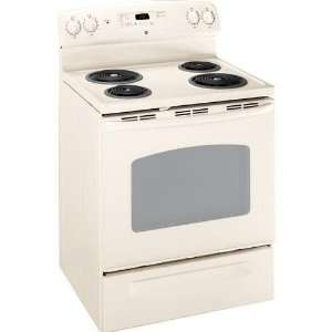  GE 30 In. Bisque Electric Range   JBP23DRCC