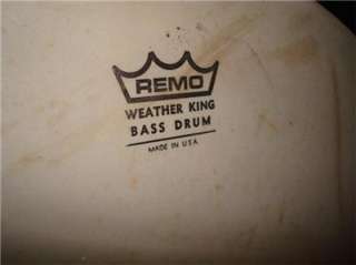 Vintage Gretsch Copy   22 Bass Drum 60s  Blue Sparkle  