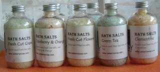 Bath Salts Green Tea or Other Blends Info In Listing  