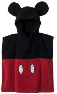 Hooded Mickey Mouse Bath Towel Poncho Child Size 032281366803  