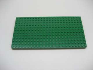 LEGO 12 x 24 THICK BASEPLATE green raised grass bricks  