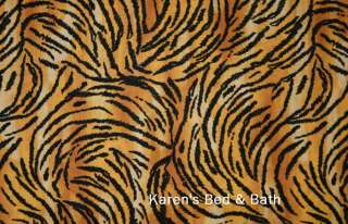Tiger Stripe Safari Cat Wildlife Jungle Curtain Valance  
