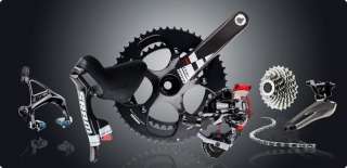 Sram 2012 Red Groupset Black Set with BB 30 New  