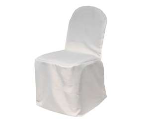 pc SAMPLE Polyester Banquet CHAIR COVERS for Wedding  