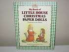   Christmas On The Prairie Paper Dolls Laura Ingalls Story Books New