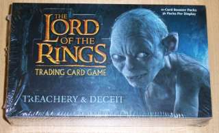LOTR LORD OF THE RINGS TREACHERY & DECEIT BOOSTER BOX  