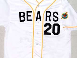 BAD NEWS BEARS #20 MOVIE JERSEY BUTTON DOWN SEWN NEW ANY SIZE  