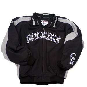 Colorado Rockies 2005 MLB Elevation Premier Full Zip Dugout Jacket 