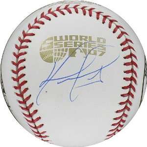    David Ortiz 2007 WS Autographed 2007 WS Baseball