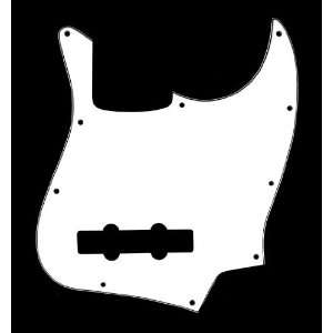  3 Ply Guitar Pickguard Fits Fender Jazz Bass jb   WHIITE 