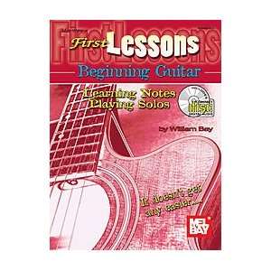  First Lessons Beginning Guitar Book/CD Set Musical 